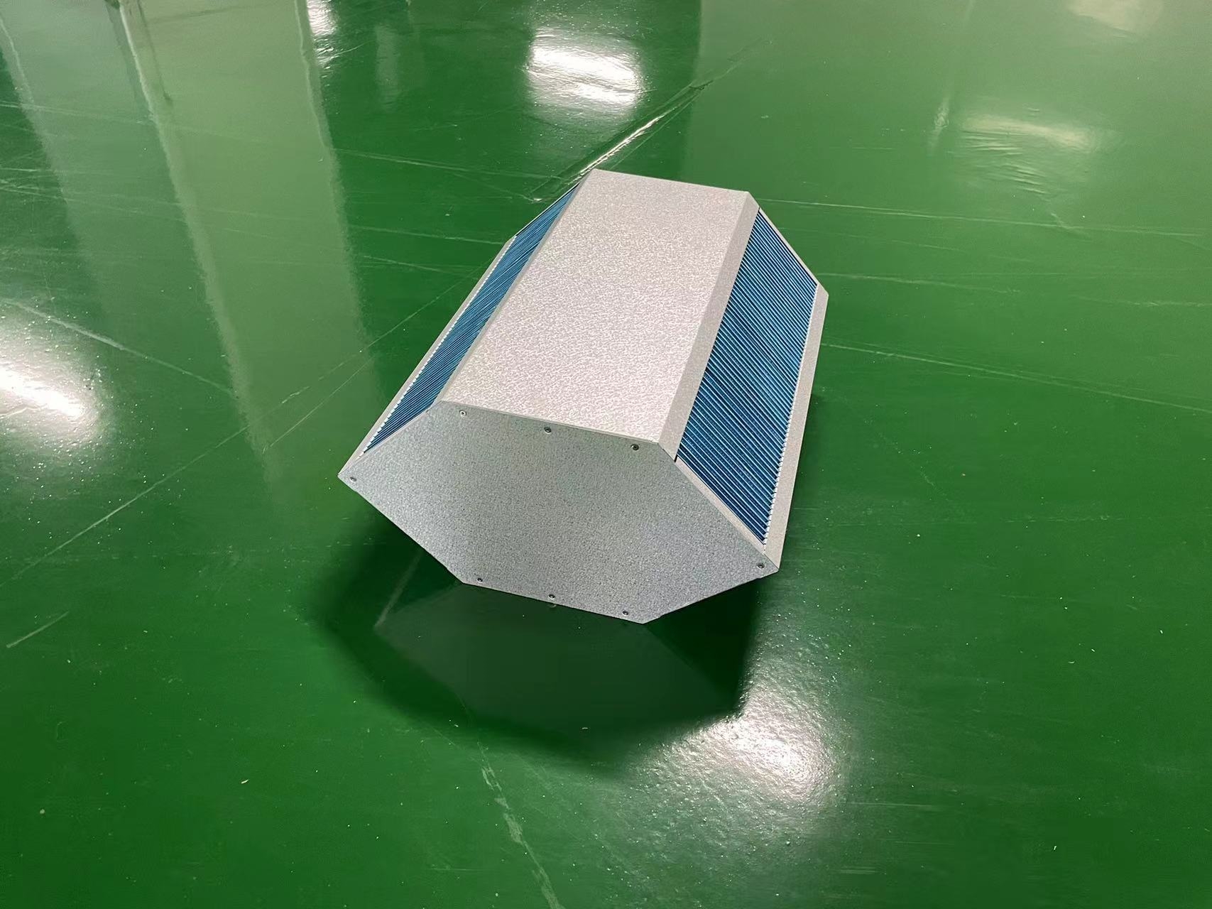 交叉逆流废气铝箔芯体六边形冷却器