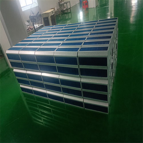 交叉逆流风风环氧芯体六边形余热回收器