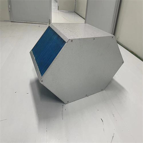 空空铝箔热交换芯体六边形余热回收装置