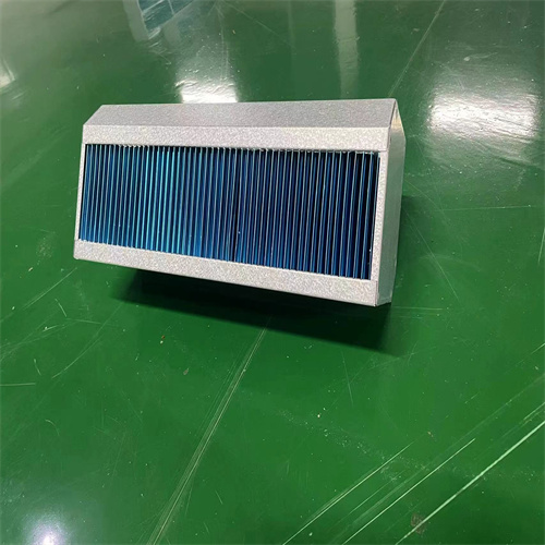 交叉逆流光箔芯体废气能量回收器