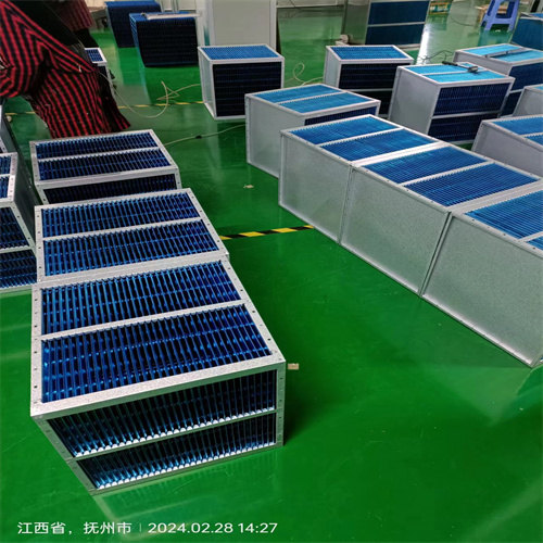 叉流气气余热回收芯体正方形冷却器
