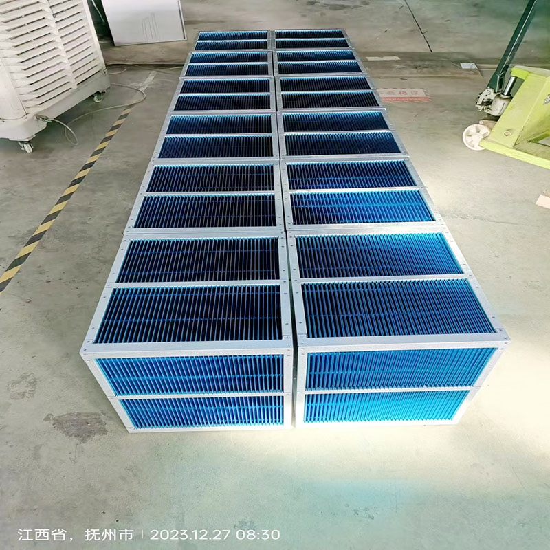 逆流平板式亲水芯体不锈钢能量回收器