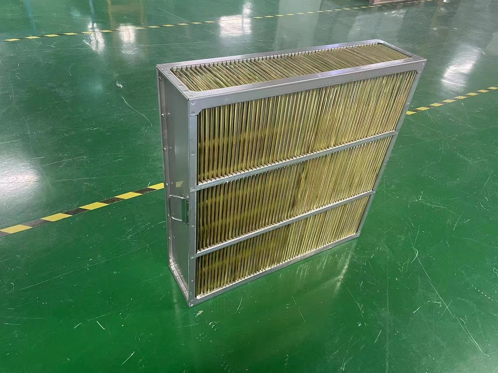 逆流光箔芯体空空能量回收器
