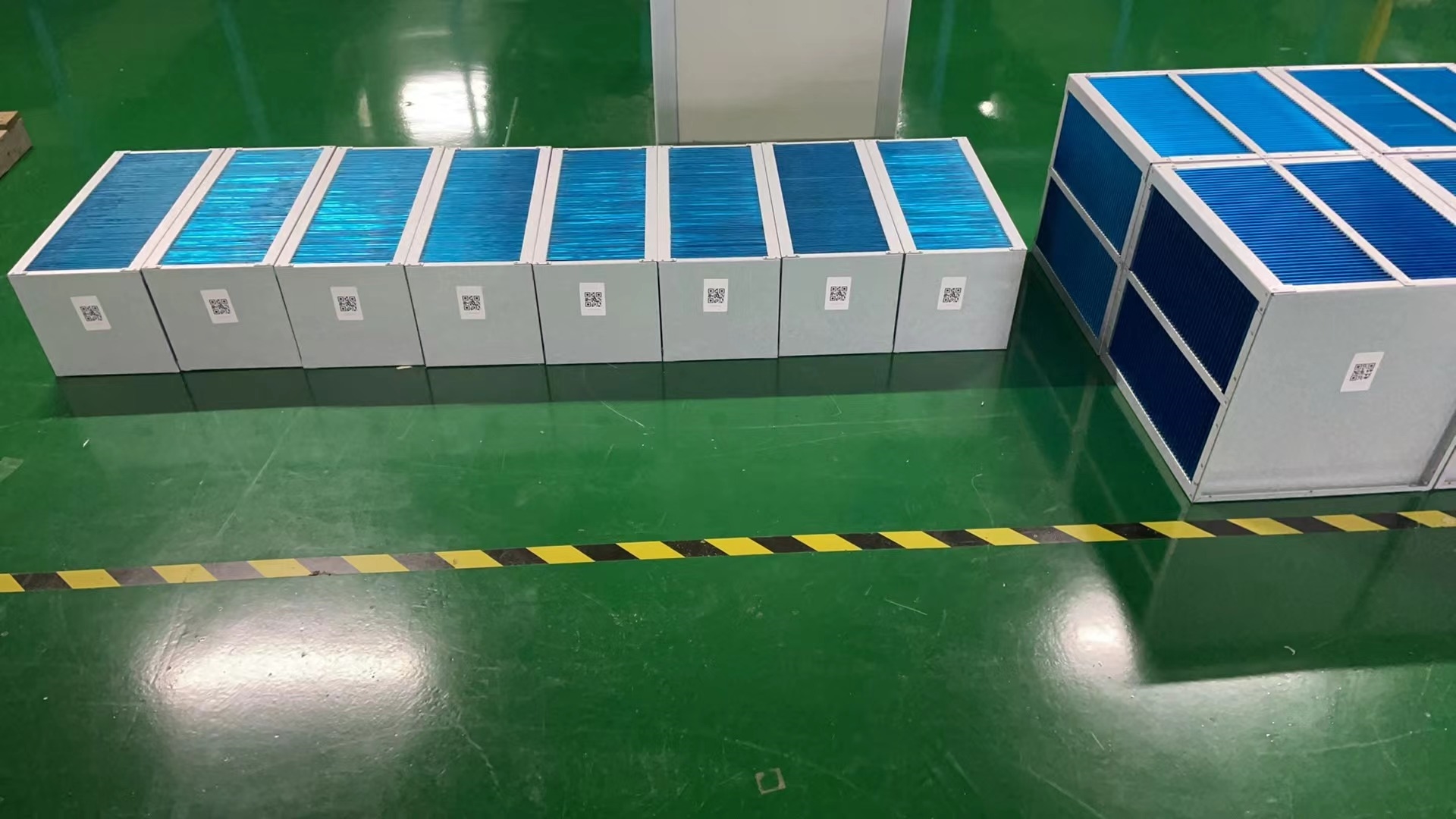 叉流纸芯体废气冷却器 叉流纸芯体废气冷却器