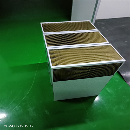 逆流风风光箔芯体长方形冷却器