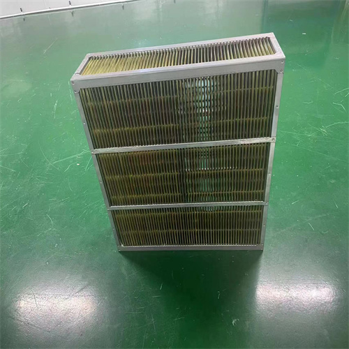 逆流气气显热芯体长方形冷却器