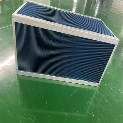 正方形换热芯体叉流换热器配件铝板材质
