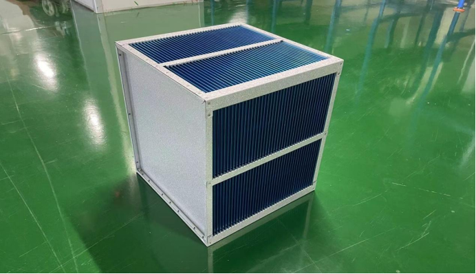 叉流板式环氧芯体铝箔余热回收器